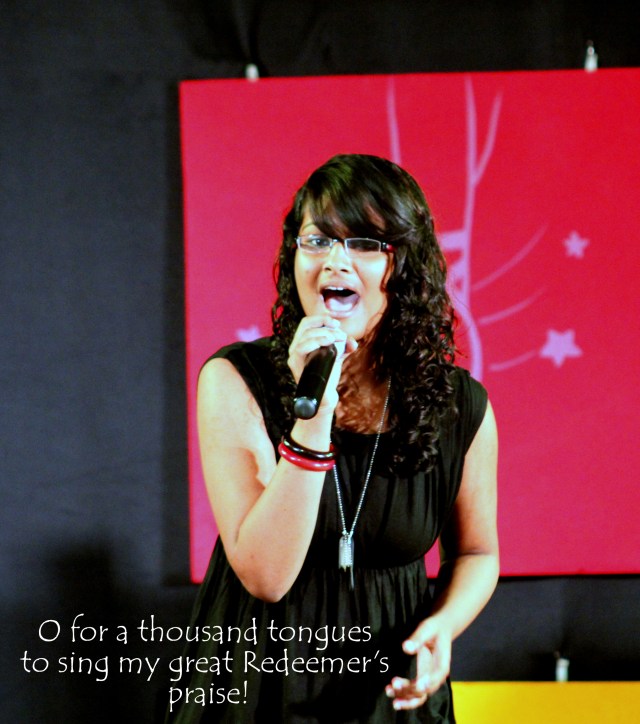 My redeemer's praise